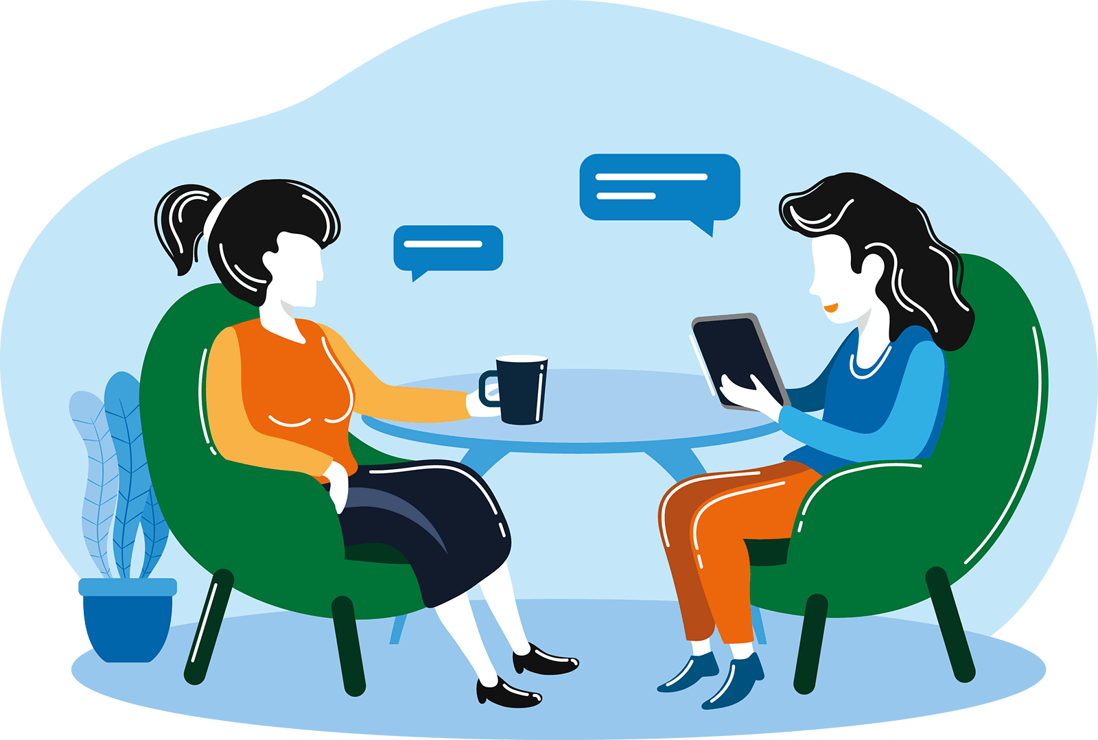 Behandeling - gesprekstherapie