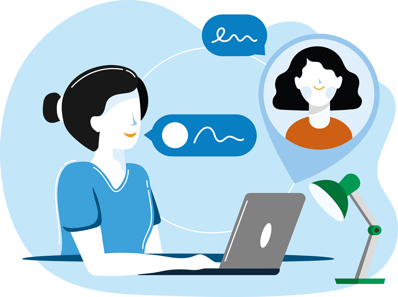 E-health - Beeldbellen - Online psycholoog